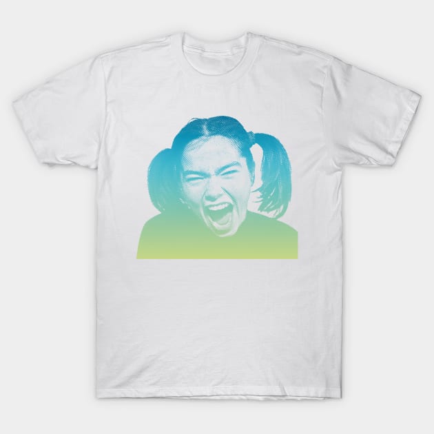 Bjork Aesthetic 90s Design T-Shirt by DankFutura